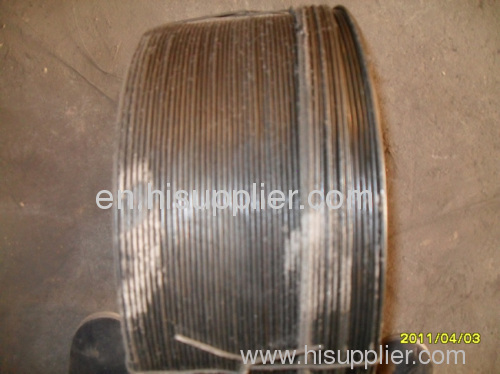 small coil black annealed iron wire