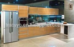 UV wood grain kitchen cabinet DM-001