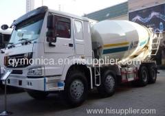 Concrete mixing truck