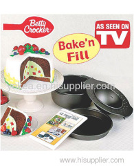 4 in 1 Bake'n Fill Cake Pan--As seen on TV