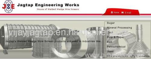 Jagtap Wedge Wire Water Well Screen