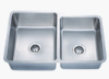 KUD3221-N,kitchen sinks ,stainless steel kitchen sinks, sinks ,doulble bowls small angle sinks