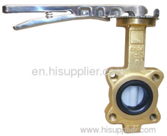 brass butterfly valve