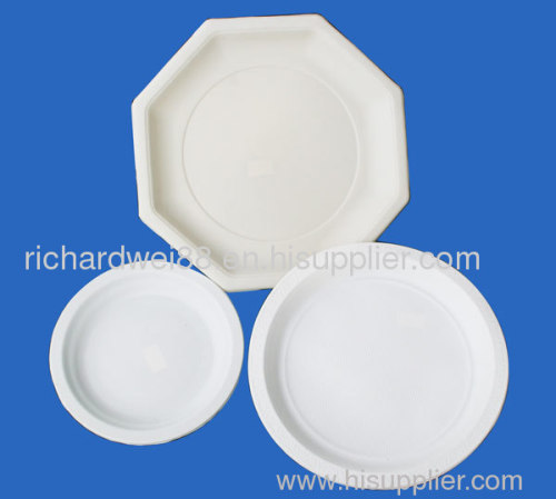 biodegradable sugarcane plates