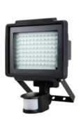 4W 60 LED Motion Sensor Plastci Flood Lamp