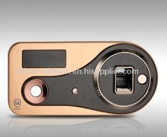 Biometric lock with LCD display