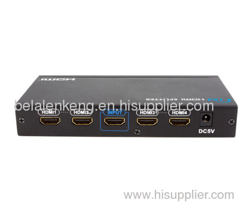 3D 4 ways HDMI distribution amplifier
