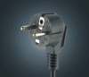 Germany type ac power supply cord,VDE approved,schuko plug