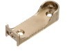 Suspension coat hanger rack bracket/flange support