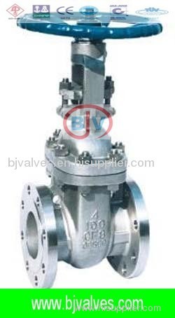 BJV CF8/CF8M/ CF3/ CF3M/CF8C/ CF3M flanged gate valve
