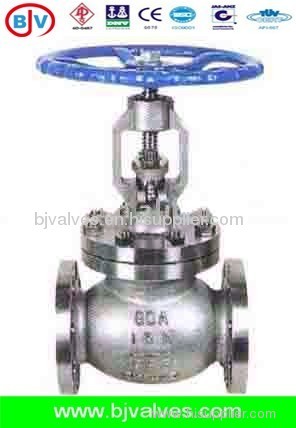 BJV JIS SS304 SS316 SS304L SS316L flanged globe valve