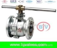 JIS SS304 SS316 SS304L SS316L full bore flanged ball valve