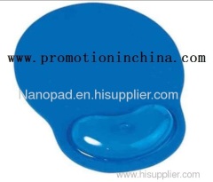 Customer Liquid mouse pad with gel wrist support