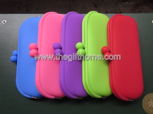 Silicone Purse, Silicone Wallet, Silicone key pouch