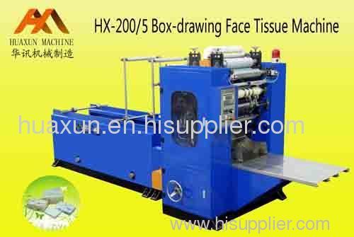 Box-drawing Face Tissue Machine