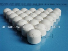 Alumina bulletproof ceramic cylinder for armored vehicles and body armor
