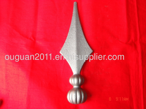 wrought iron forging spear tip