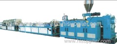 PVC door and window profile making machine