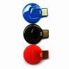 Mini ABS Cycloidal USB Flash Drive With 64MB-64GB Capacity and Customizable Logo