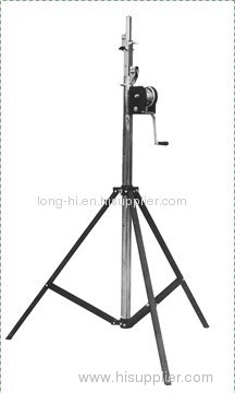 metal tripod crank up lighting stand