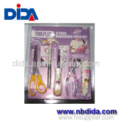 6 PC Floral print Household tool kit