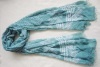 Long modal print scarf