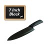 KitchenMax Ceramic Knife 7 Inch Black