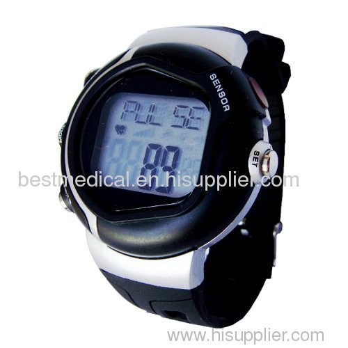 Heart Rate Monitor Pulse Watch w/Calories Counter Alarm