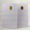 Blank printable magnetic stripe smart card