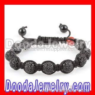 Fashion Nialaya jewelry Pave Crystal Bracelets with red Aate