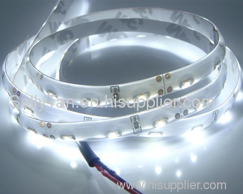 5050SMD silicone tubing +cystal epoxy waterproof led strips black PCB board 12V decorative lighting