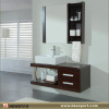 Wall Hung Wooden Vanity With Mirror