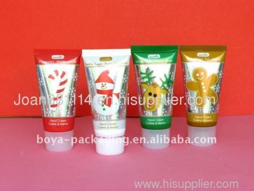 packaging tube for hand cream