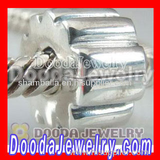 european Style Solid Sterling Silver Charm Jewelry Clip Beads Wholesale