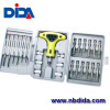 26PCS ratchet handle bits and precision screwdrivers tool set