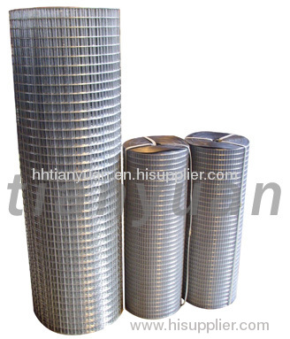 Welded wire mesh galvanized before or after