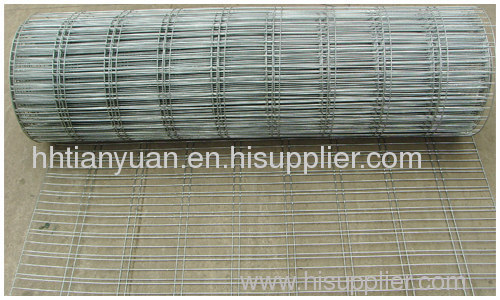 Galvanized welded wire mesh