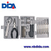 25PCS Tool Kit with Pliers Screwdrivers Sockets