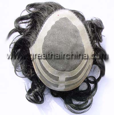 Toupee/ Man wig (GH-MW004)