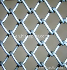 Chain link wire netting