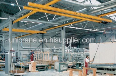 KBK Model Double Girder Suspension Light Crane