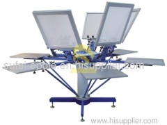 manual textile screen printer