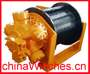 lebus grooved drum Free fall winch