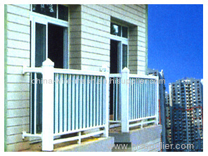 PVC Model steel fence in balcony