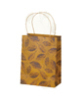 New yellow shopping gift bag