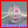 european Style Murano Glass Beads Charms With 925 Sterling Silver Core