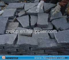 Mesh Black Granite Paver