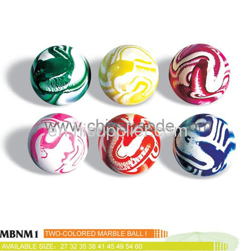 Bright Swirl Bouncy Balls