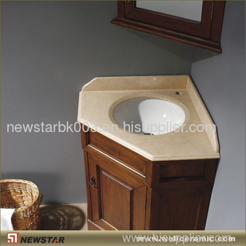 Ceramic Basin For Wooden Cabinet