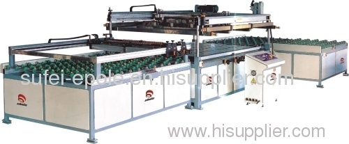 fully automatic glass screen printing machine